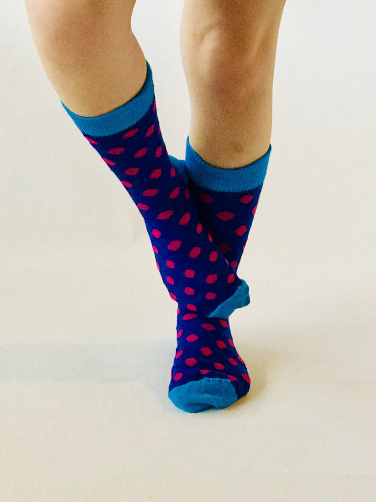 Merino Kids Socks - Spots